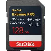 SanDisk Extreme PRO SD - 300MB/s - 128GB