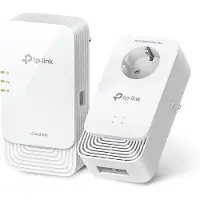 TP-LINK PGW2440 KIT, 1428 Mbit/s, IEEE 802.11a, IEEE 802.11ac, IEEE 802.11ax, IEEE 802.11b, IEEE 802.11g, IEEE 802.11n, Type E / F, Gigabit Ethernet, 10,100,1000 Mbit/s, Wi-Fi 6 (802.11ax)