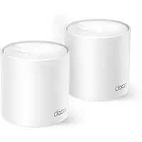 TP-LINK Deco X1500, Hvid, Intern, Mesh-system, Strøm, Dual-band (2,4 GHz / 5 GHz), Wi-Fi 6 (802.11ax)