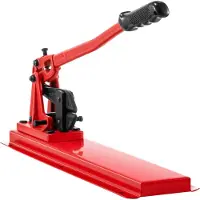 Vevor 24" håndpresser til bænk, skærekapacitet 3/8" boltsaks til bænk, hårdhed 35-45HRC krympetang til stålwire, rød pressemaskine til pressening og skæring, arm til bænkpressning