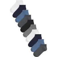 Next Sokker navy / royalblå / grå-meleret / hvid