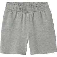 Name it Sweatshorts - Noos - NknCyber - Grey Melange - - 8 år (128) - Shorts