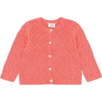 Hust and Claire Cardigan - Strik - Cilja - Wild Coral - - 1 år (80) - Cardigan