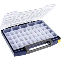 Raaco Boxxser 55 5x10-45, Polykarbonat, 1,91 kg, Blå
