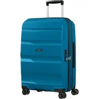 American Tourister BON AIR DLX, Trolley, Hård skal, Blå, Seaport Blue, Medium, Polypropylen (PP)