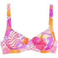 Sunseeker Bikinioverdel lilla / orange / lyserød / hindbær