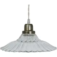 Strömshaga Loftslampe Gunilla Wide Klar/Antik Messing