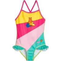 Playshoes Badedragt 'Die Maus Freunde' honning / jade / pink / lyserød
