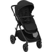 Graco Near2Me DLX Trio, Baldakin, Rejsesystem klapvogn, Ethvert køn, Solidt hjul, Sammenfoldelig, Sort