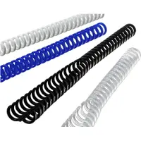 GBC Plastspiral Clickbind 8 mm sort, 50 stk.