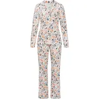 Vivance Pyjamas lyseblå / lyseorange / sort / hvid