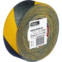 TESA Skridsikker tape 60955, 50 mm x 18 m, gul/sort