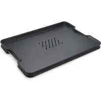 Joseph Joseph Cut & carve skærebræt plus sort XL