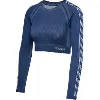 Hummel Funktionsbluse navy / hvid
