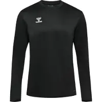 Hummel Sportsweatshirt 'Essential' sort / hvid