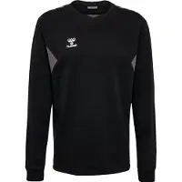 Hummel Sportsweatshirt 'Authentic' grå / sort / hvid
