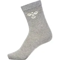 Hummel Strømper - HMLSutton - 3-pak - Gråmeleret - - 37/40 - Strømper