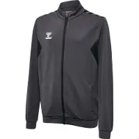 Hummel Sportssweatjakke mørkegrå / hvid