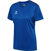Hummel Funktionsbluse 'AUTHENTIC' koboltblåt / sort / hvid