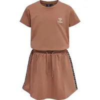 Hummel Kjole - hmlHedda - Copper Brown - - 6 år (116) - Kjole