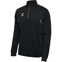 Hummel Træningstrøje Authentic 1/2 Zip - Sort, størrelse 3XL