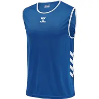 Hummel Funktionsskjorte blå / hvid