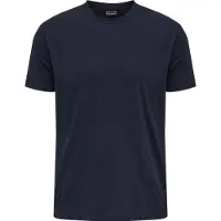Hummel T-shirt Basic - Navy, størrelse 4XL