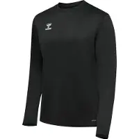Hummel Sportsweatshirt 'Essential' sort / hvid