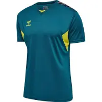 Hummel Funktionsskjorte 'Authentic' cyanblå / grå / siv / sort