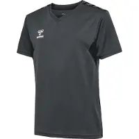 Hummel Funktionsskjorte 'Authentic' mørkegrå / sort / hvid