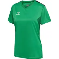 Hummel Funktionsbluse 'Authentic' grøn / sort / hvid