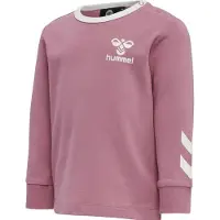 Hummel Bluse - hmlMaule - Heather Rose m. Hvid - - 62 - Bluse