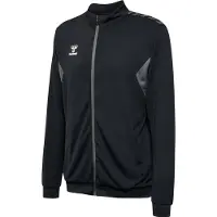 Hummel Sportssweatjakke 'Authentic' grå / sort / hvid