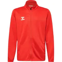 Hummel Sportssweatjakke 'Essential' cranberry / hvid
