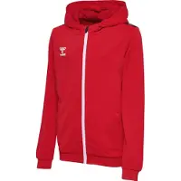 Hummel Sportssweatjakke 'Authentic Pl' cranberry / hvid