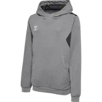 Hummel Sportsweatshirt 'Authentic' grå-meleret / sort / hvid