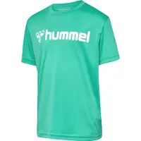 Hummel Funktionsskjorte jade / hvid