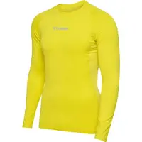 Hummel BL Performance Baselayer Lange Ærmer - Gul, størrelse X-Large