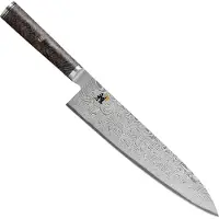 Miyabi Black 5000MCD 67 kockkniv gyutoh 24 cm Damaskus-sort ahorn