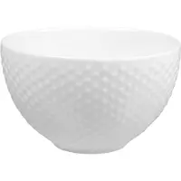 Design House Stockholm Blond skål lille dot hvid