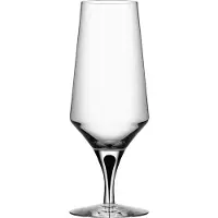 Orrefors Metropol ølglas 46 cl Clear/Black