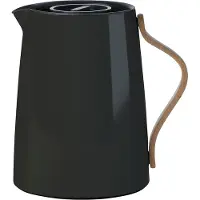 Stelton x-201-2 Emma Insulated Flask for Tea 1 L Plastic Black 17 x 14 x 19.5 cm