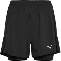 Puma VELOCITY 2-in-1 Running Shorts Men, Clothing, Black, XL