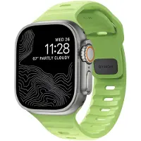 Nomad Sport Band, Band, SmartWatch, Lysegrøn, Apple, Ultra / 46mm, Gummi