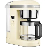 KitchenAid kaffemaskine 12 kopper 1,7 L Almond cream