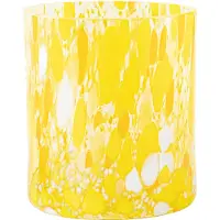 Magnor Swirl glas 35 cl Gul