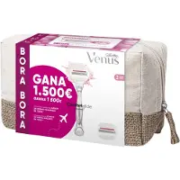 Gillette Venus Sugarberry Toiletry Bag Bora Bora Machine + 2 Refills