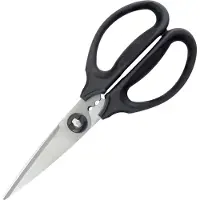 Oxo Good Grips Køkken- og urte-saks med mikro-savkantede tænder, urteudtrækker, 22 cm, venstre- og højrehåndet