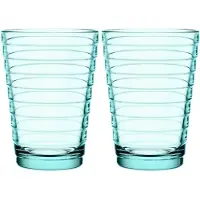 Iittala Aino Aalto drikkeglas 2 stk - 33 cl vandgrøn