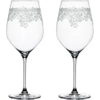 Spiegelau Arabesque Bordeaux rødvinsglas 81 cl 2-pak Klar